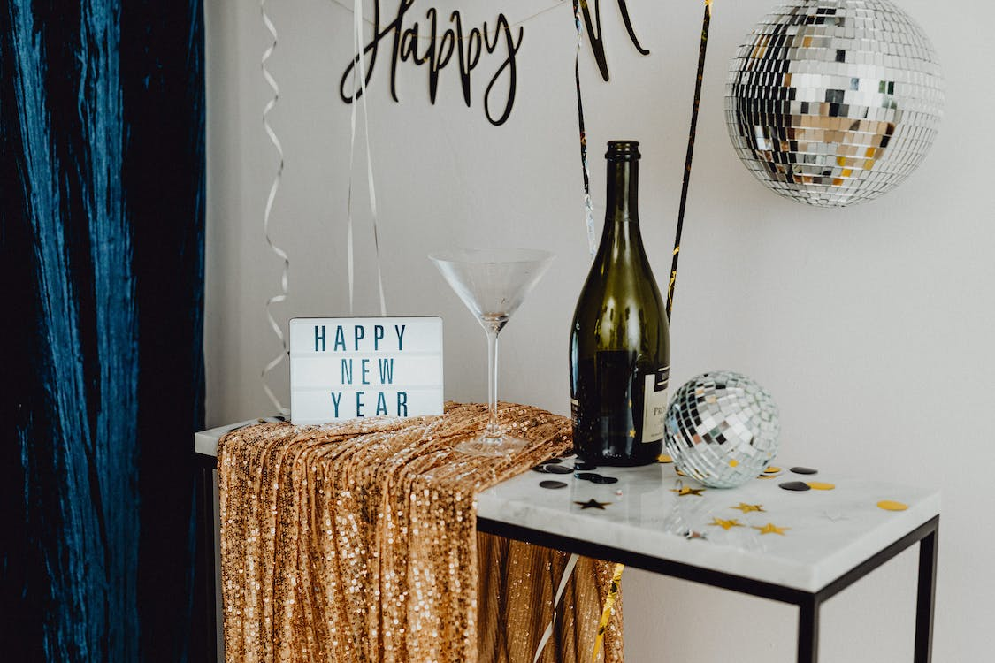 18 festliche Silvester-Dekorationsideen