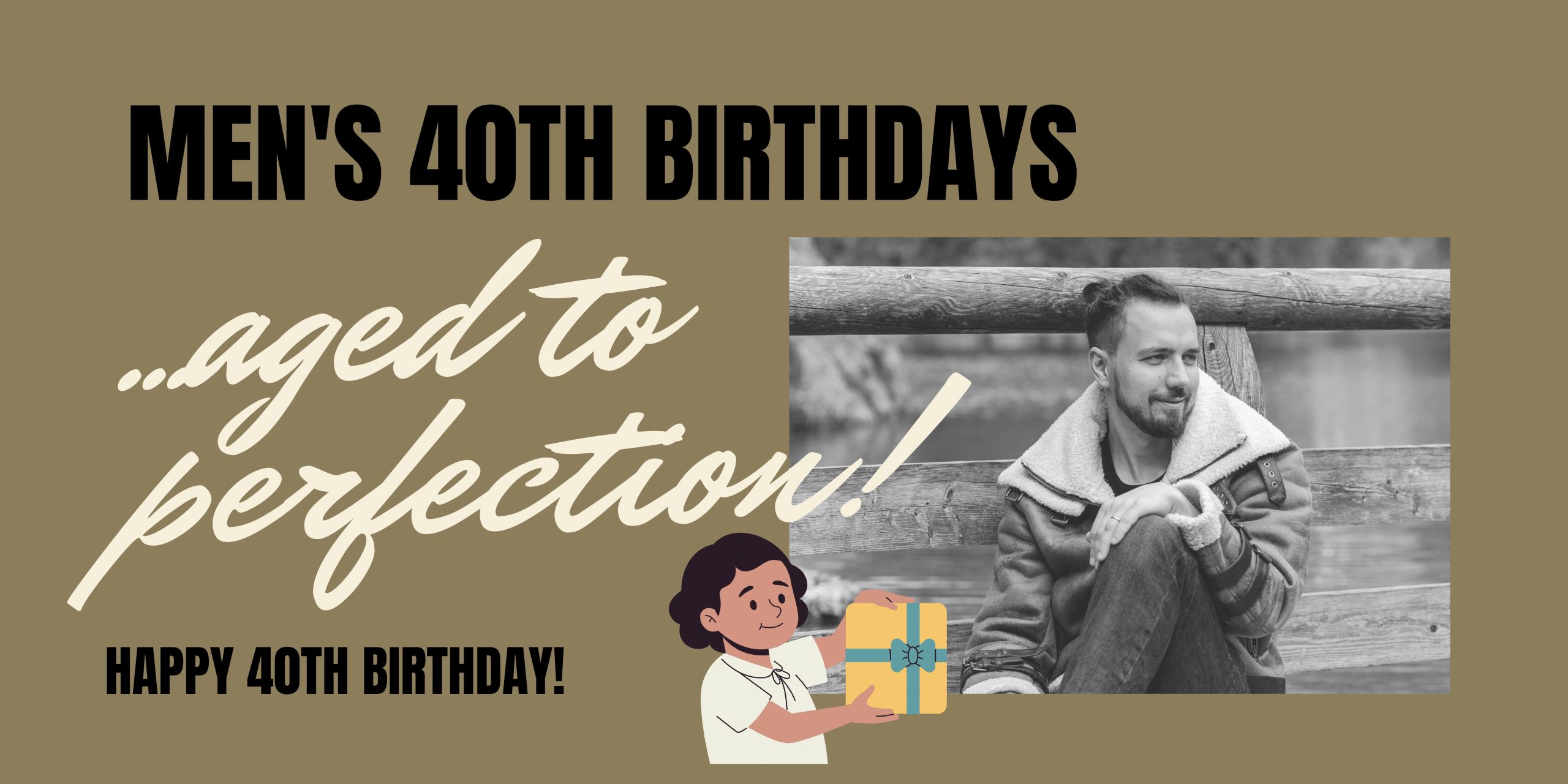 Der ultimative Geschenkführer für den 40. Geburtstag von Männern