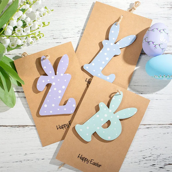 Personalisierte Frohe Ostern Karte