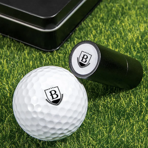 Monogramm-Golfball-Stempel