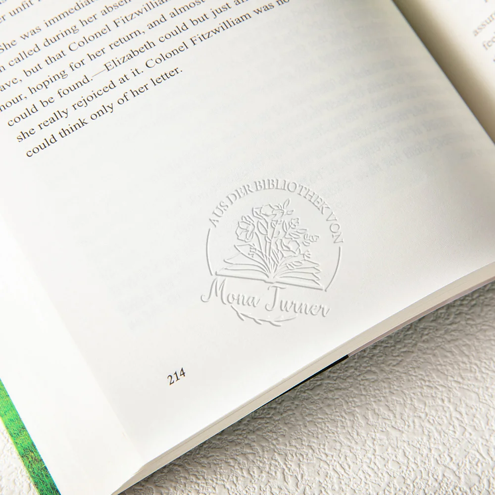 Personalisierter Buchpräger: Bücher einzigartig prägen